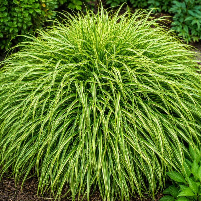 Hakonechloa smukła 'Albostriata'