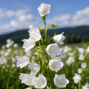 Dzwonek brzoskwiniolistny 'White’ – Campanula persicifolia 'White’ (P11)